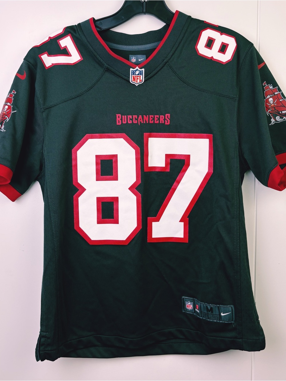 Nike Tampa Bay Buccaneers Rob Gronkowski #87 Youth Jersey M 10/12 NFL